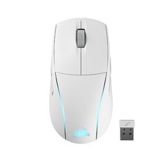 커세어 M75 RGB 초경량 무선 게이밍 마우스, 화이트