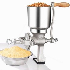 수동 제분기 견과류 분쇄기 소형 곡물분쇄기 믹서 핸드 마늘 쌀 믹서기, 4. 500형 전기도금모델-하이버킷