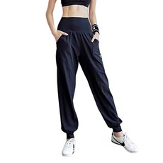 SLIM GIRL 女款高腰縮口長褲