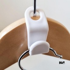 레인보우가든 옷걸이 연결 후크 6P 옷걸이두개묶음연결고리