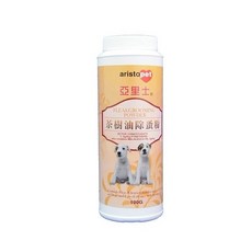 亞里士 Aristopet 天然茶樹油除蚤粉 100g 犬貓適用 毛孩乾洗爽身粉, 1個, 茶樹油除蚤粉