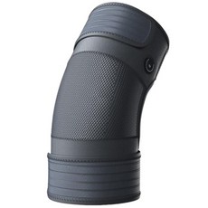 PMA石墨烯發熱按摩護膝 防寒保暖 運動防護 遠紅外線加熱護膝 三段式膝蓋按摩器, 黑色, 1個