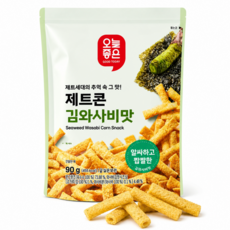 오늘좋은 제트콘 김와사비맛 (90G), 1개, 90g