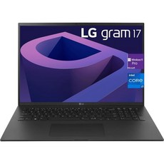 LG 그램 17인치 안티 글레어 IPS WQXGA 노트북 인텔 13세대 12코어 i7-1360P 프로세서 16GB RAM 1TB SSD 백라이트 키보드 웹캠 블루투스, 16GB RAM|1TB SSD