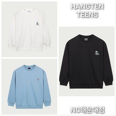 [행텐틴즈] 남녀공용 봄 라운드넥 맨투맨 티셔츠 3컬러