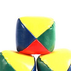 색동 오재미 5cm 낱개 1개 PU 저글링 공 볼 콩주머니 체육대회 운동회 박 터트리기