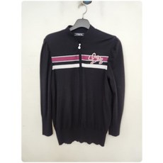 여0002244 착한악동 코딱지 빈티지 골프 반집업 니트 티셔츠