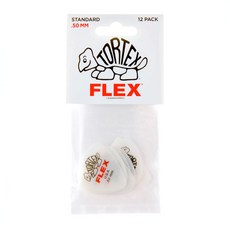 Dunlop - TORTEX® FLEX™ Standard Guitar Pick - 0.50mm / 12개 PACK (428P), *, 1개