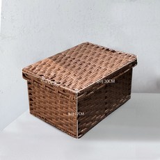 내추럴 PU 핸들 세탁 바구니 가성비 라탄 감성 빨래 통 장난감 패브릭 수납함, 1개, 5_올리브 프레임 미들 17