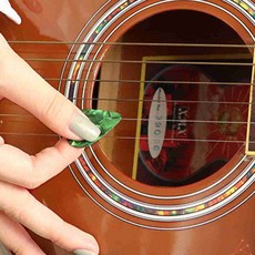 기타 연주 플라스틱 피크 세트 컬러피크