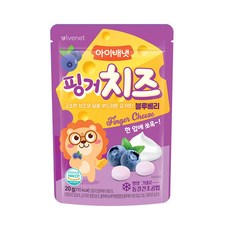 아이배냇 핑거치즈(2종택1), 혼합맛(치즈/블루베리), 1개