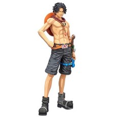 반다이 원피스 그란디스타 포트거스 D 에이스 망가 디멘션 피규어, 1개