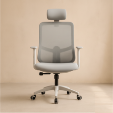 [바른설계] 유니백체어 인생 공부의자, 화이트