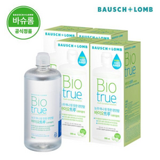바슈롬 바이오트루 소프트 렌즈 세척액, 4개, 500ml