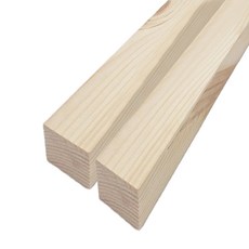 아이베란다 레드파인 집성목 각재 각목 받침 30x30x400mm, 2개