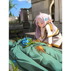 숫자로 그리는 유화 애니메이션 비욘드 저니 캐릭터 홈 데코레이션 페인팅 벽 침실 룸 데코 선물 프레임리스 218213, 30x40cm, A11