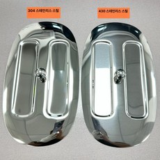 일반토스터/Smeg 스메그 토스트기 레트로스타일 덮개, 304와 430 재질 비교도