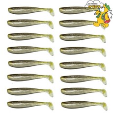 JRC엘리게이터 멸치웜 55mm/고객님이 선택한 진짜같은 가짜미끼 /ESSN55우럭 갯바위낚시 쏘가리웜, 412, 1개