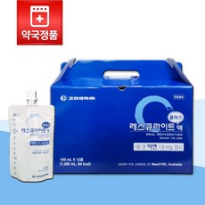 고려제약 레스큐라이트 플러스액 12포 마시는 수액, 1박스, 100ml