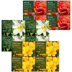 두보레비누(장미 백합 후리지아) 100g 각4개 (합12개), 12개입