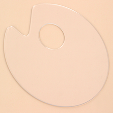 올피노 미술용품 미니파레트 수채화팔레트 물감섞기 아크릴판 1p