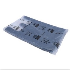 검정봉투 비닐봉지 손잡이 비닐봉투 33x38cm 200매, 1개