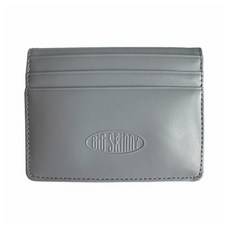 Big Skinny 뉴요커 가죽 ID 슬림 지갑 최대 24장의 카드 보관 가능 그래파이트