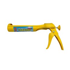 【發發五金】台製巧匠 尼龍纖維 掛勾式 不滴膠 矽利康槍 耐用省力輕量 矽膠槍, 1個