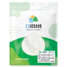 더옹달샘 섞임없는 순수 100% 수입 메밀가루 1kg 순메밀 분말(판매자 직접 가공), 1개
