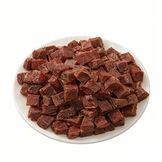 【快速出貨】貓咪凍乾 寵物凍乾 雞肉凍乾 原肉凍乾 寵物零食 鮮嫩雞肉凍乾 主食凍亁 貓咪狗狗皆宜, 1個, 牛肉丁