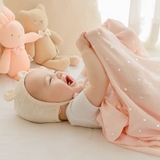 뱀부코튼 신생아 속싸개 모로반사 아기블랭킷 아기이불 2pk-블로썸