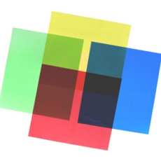 칼라필름지 셀로판지 10장 투명 색종이 교재용, 본상품