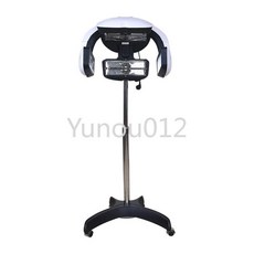 플로어 스탠드 살롱 헤어 히터 염색 베이킹 콜드 퍼밍 가열 오일 트리트먼트 기계 스타일링 도구 케어, 색상: 1. black