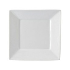 비아 누보 스퀘어 플레이트 접시, White, 1개