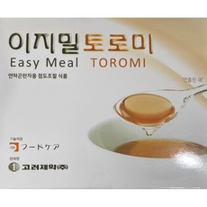 이지밀 토로미 50포 연하곤란 환자용 점도 증진제 연화보조제 요양원요양병원 전용 KF94 마스크 증정, 1개