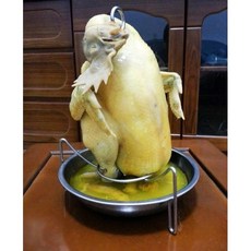 ＊不鏽鋼純滴雞精架＊專利全雞電鍋 美味、純淨、純粹 自製雞油 食在安心 304不鏽鋼頂級抗鏽, 1個, 蒸雞架