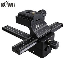 Kiwifotos微距拍攝雲台FC-1II，雙軸精密微調，專業微距攝影必備, FC-1II