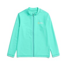매장정품 내셔널지오그래픽키즈 내셔널지오그래픽 키즈 K232URG710 베이직 스몰로고 집업 GREEN, MINT GREEN