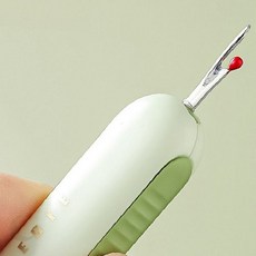 휴대용 실밥 제거기 바느질 도구 옷 수선 실 정리 재봉 보조 용품 손쉬운 작업, 1개, 상세페이지 참조