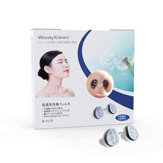 WoodyKnows 초통기성 코필터 원형 L 6개입