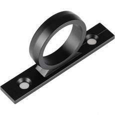 Dura Faucet 듀라 수도꼭지 DFSA155MB RV 샤워 호스 가이드 링 장착 나사 포함 매트 블랙, Matte Black, 1개