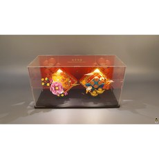WBS樂光創意 80110 新春賀年擺飾 專用展示盒 壓克力盒, 1個