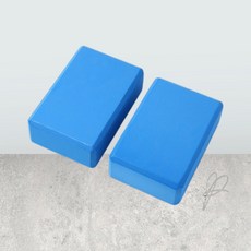 드림피플 밸런스 요가블록 2p세트 블루 스포츠용품, 1세트