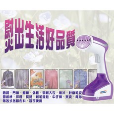 新潮流強勁蒸氣掛燙機/熨斗 TSL-129 蒸氣熨斗 持續噴射 除皺 乾衣 燙衣 輕巧好收納, 1個