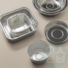 알루미늄 냄비 직화 만능 일반 정사각1호 6P 간편 조리용 가정용 캠핑용, 판다쿡 직화(일반)