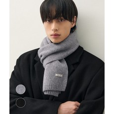 드로우핏 DRAW FIT 컴팩트 퓨어 울 100 머플러 2color