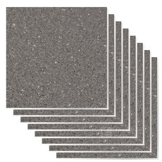 HD현대시트 접착식 정사각 PVC 바닥타일 두꺼운 3mm 데코타일 30X30cm 한국산, 8개, 다크 샌드스톤 반광 (HDJ-007)