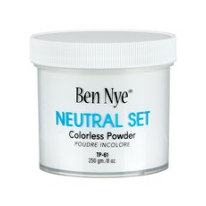 Ben Nye 美國原裝超微粒透明定妝粉 - Neutral Set Powder - 三莉特效化妝 baking蜜粉 巨大瓶, 1個, 巨大瓶 200克