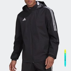 adidas 愛迪達 Tiro 21 All Weather生活防水防風外套+書籤原子筆