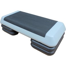 조절 가능한 운동 유산소 스텝 플랫폼 피트니스 및 24 스태커블 라이저가 포함된 홈 헬스장 트레이닝그레이레드, Red-4Risers